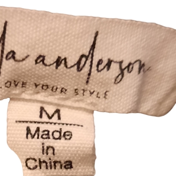 Linda Anderson Love Your Style Blouse Size Medium - Picture 5 of 7